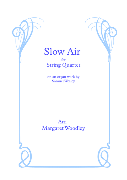 Slow Air - arrangement for String Quartet image number null