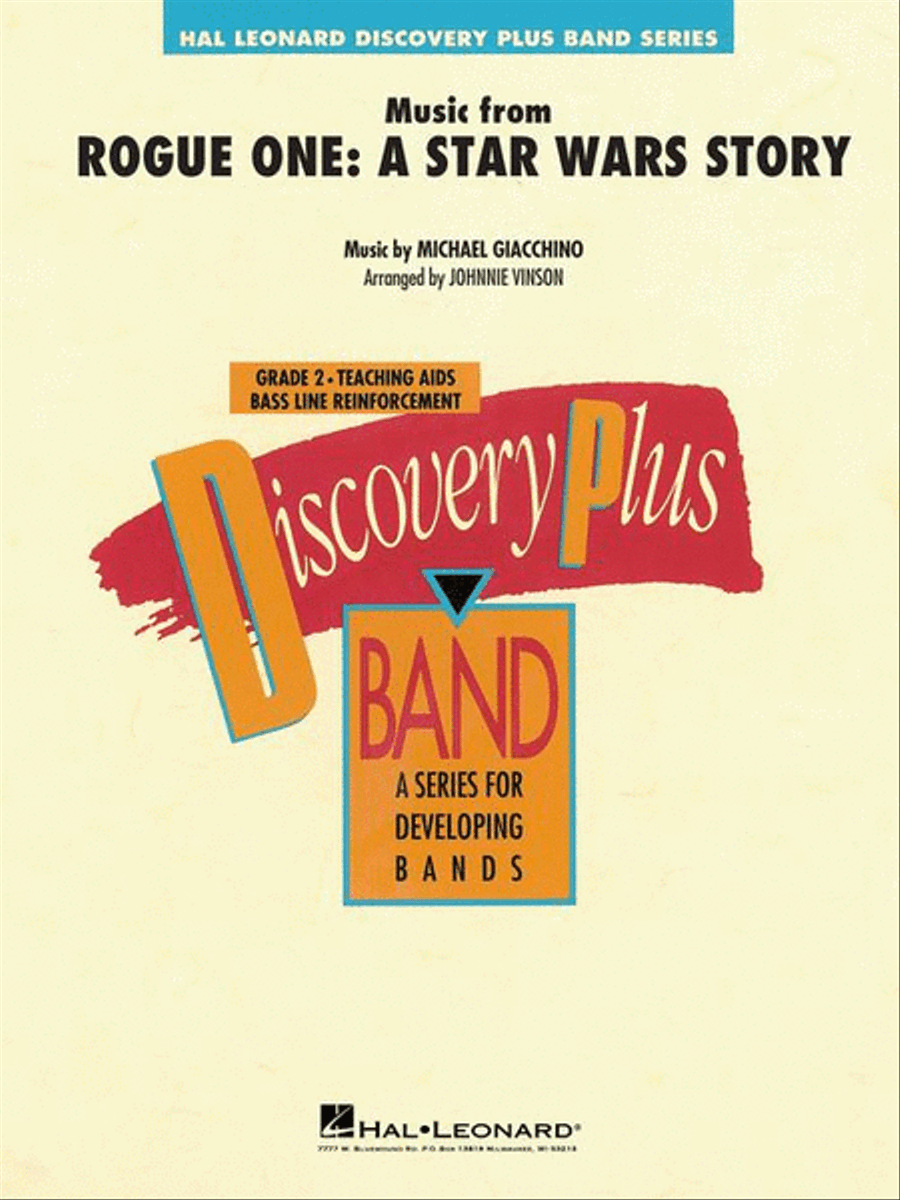 Music from Rogue One: A Star Wars Story Concert Band scores gallery preview page 2