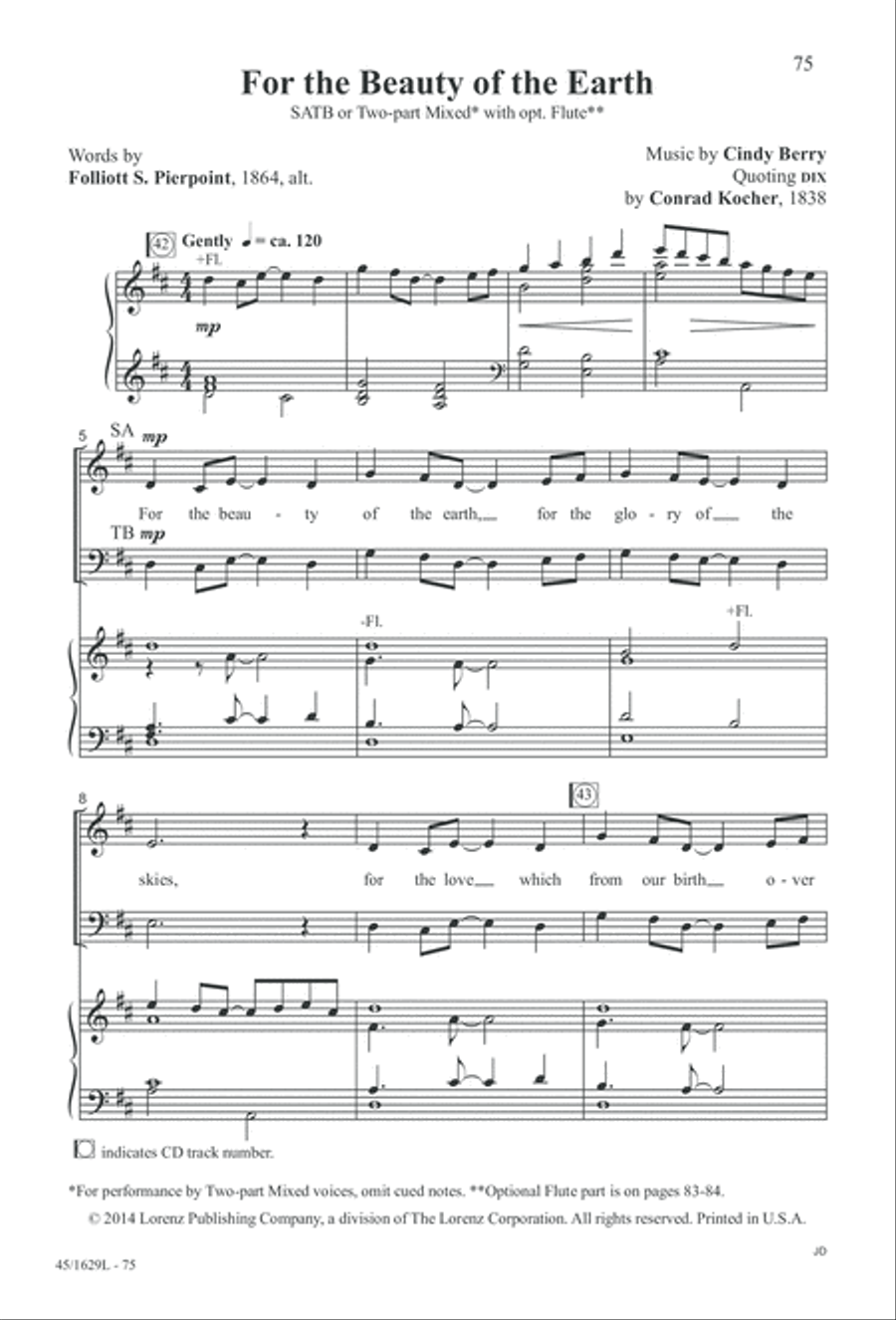 Hymns We Love to Sing, Vol. 2 3-Part scores gallery preview page 75