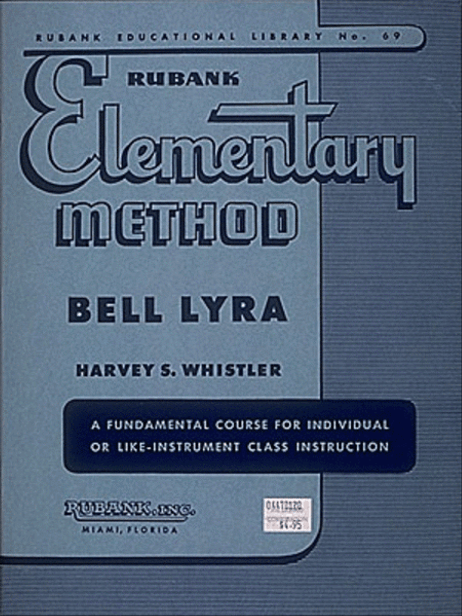 Rubank Elementary Method – Bell Lyra Concert Band Methods scores gallery preview page 1