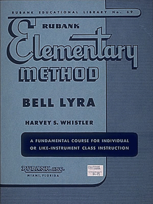 Book cover for Rubank Elementary Method – Bell Lyra