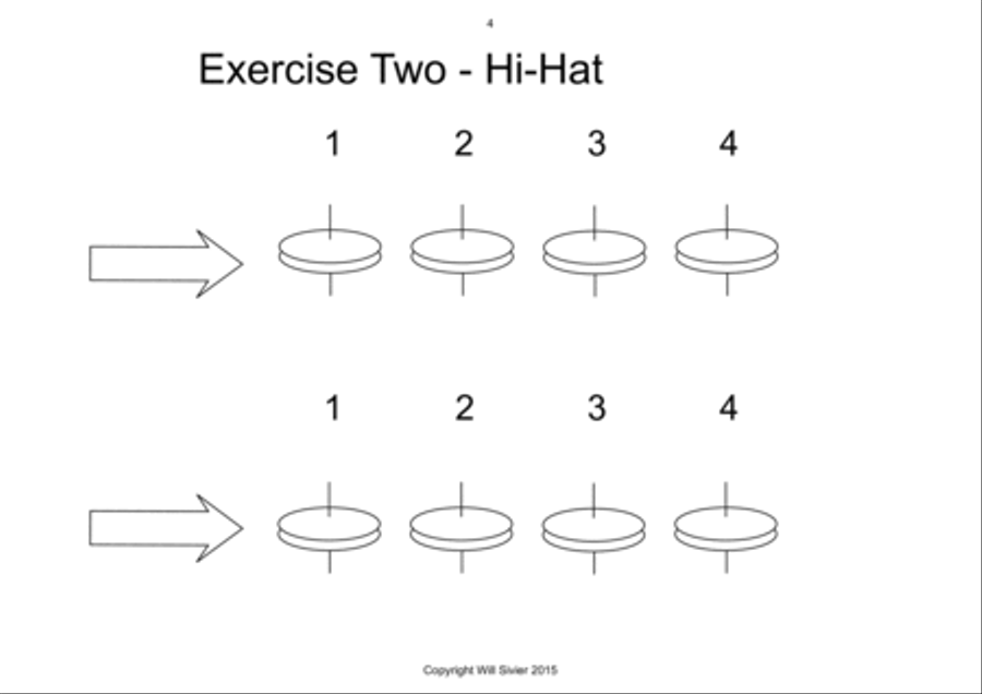 Visual Drumming Drum Set scores gallery preview page 4