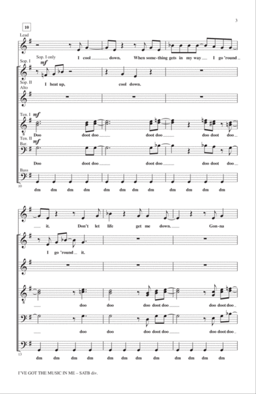 I've Got The Music In Me