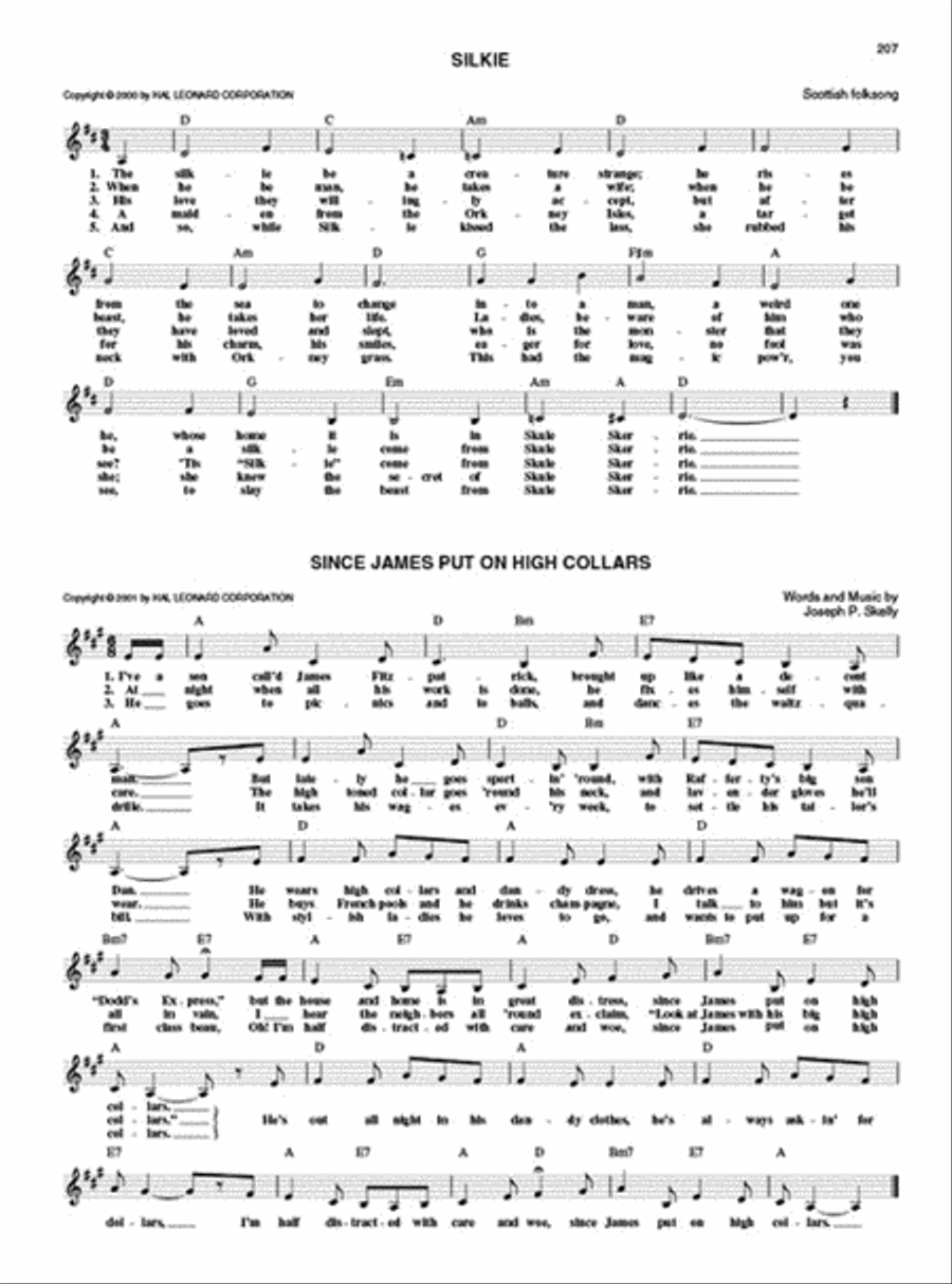 The Celtic Fake Book Flute scores gallery preview page 5