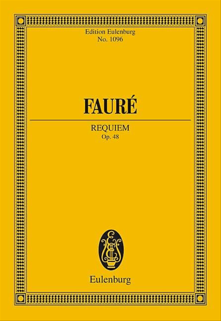Requiem Op. 48 Requiem Op. 48 Chamber Orchestra scores gallery preview page 1