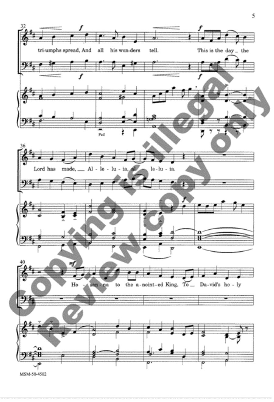 This Is the Day This Is the Day 3-Part scores gallery preview page 5