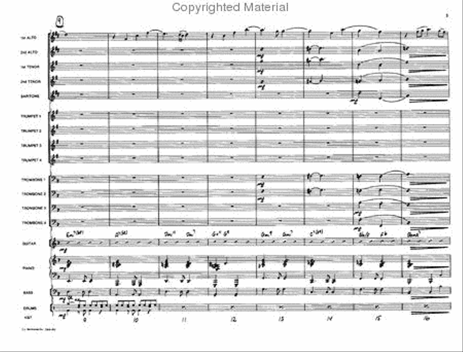 Autumn Twilight Jazz Ensemble scores gallery preview page 3