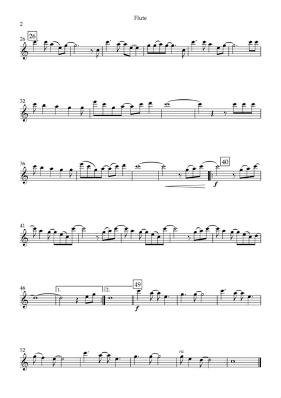 I Got You Woodwind Quartet scores gallery preview page 6