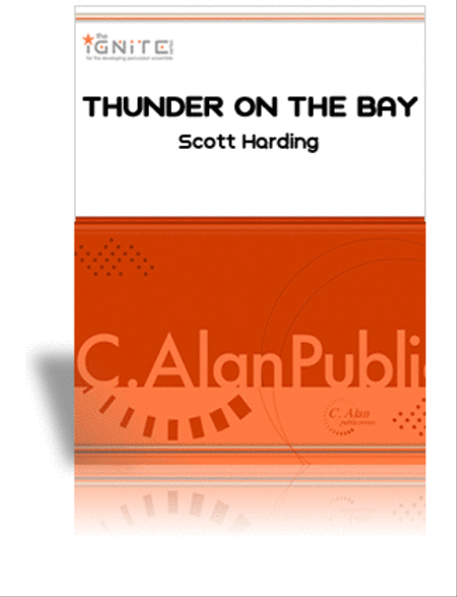 Thunder on the Bay Percussion Ensemble scores gallery preview page 1