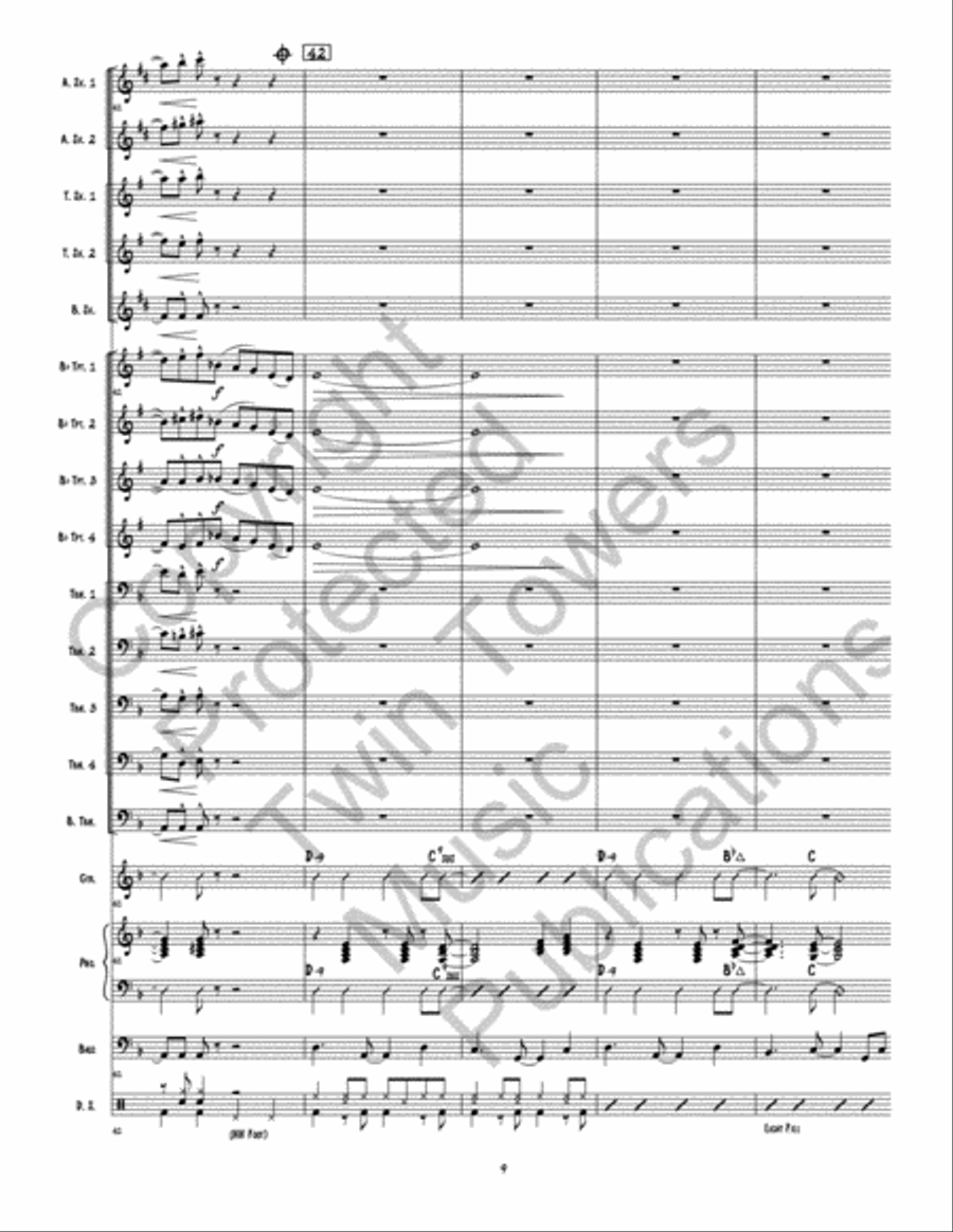 Bossalite Bossalite Jazz Ensemble scores gallery preview page 10