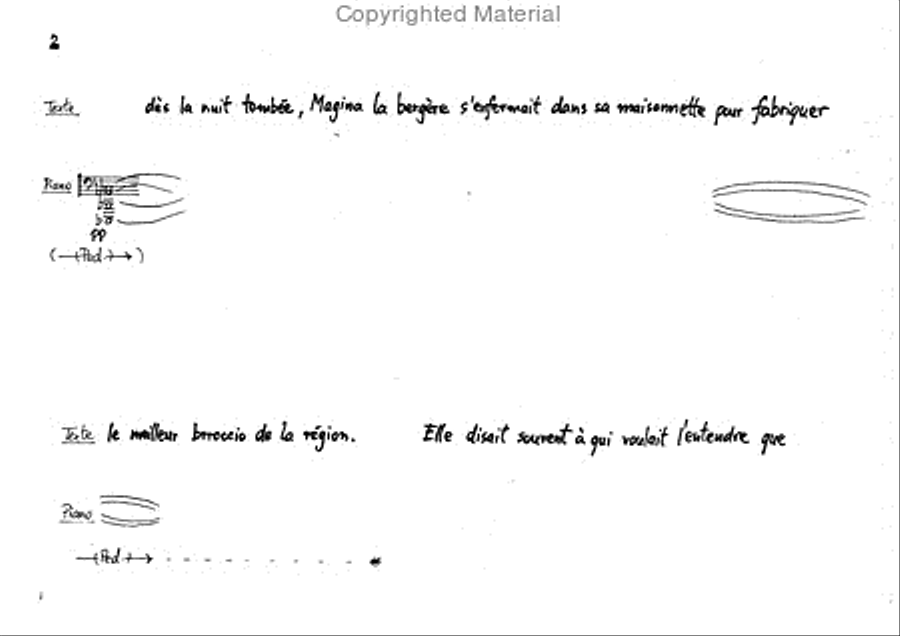 Le Chaudron du diable Piano Accompaniment scores gallery preview page 6