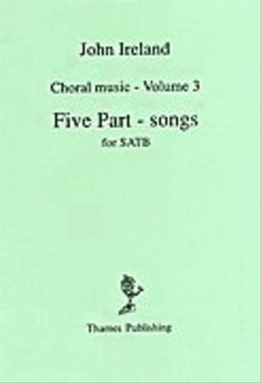 Choral Music, Volume 3 – Five Part-Songs 4-Part scores gallery preview page 1