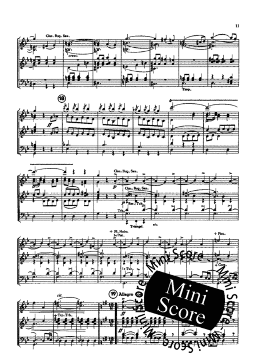 Robert Le Diable Concert Band scores gallery preview page 13