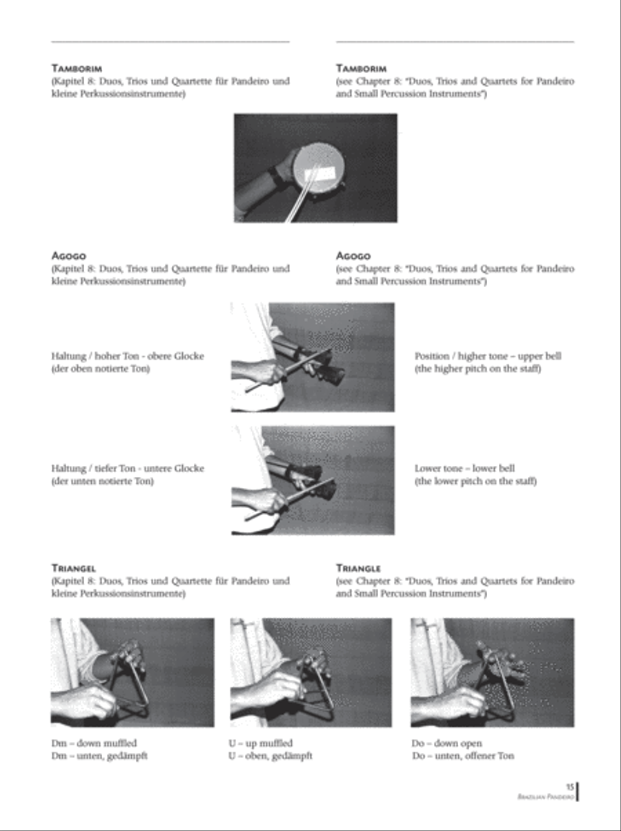 Brazilian Pandeiro Brazilian Pandeiro Percussion scores gallery preview page 3