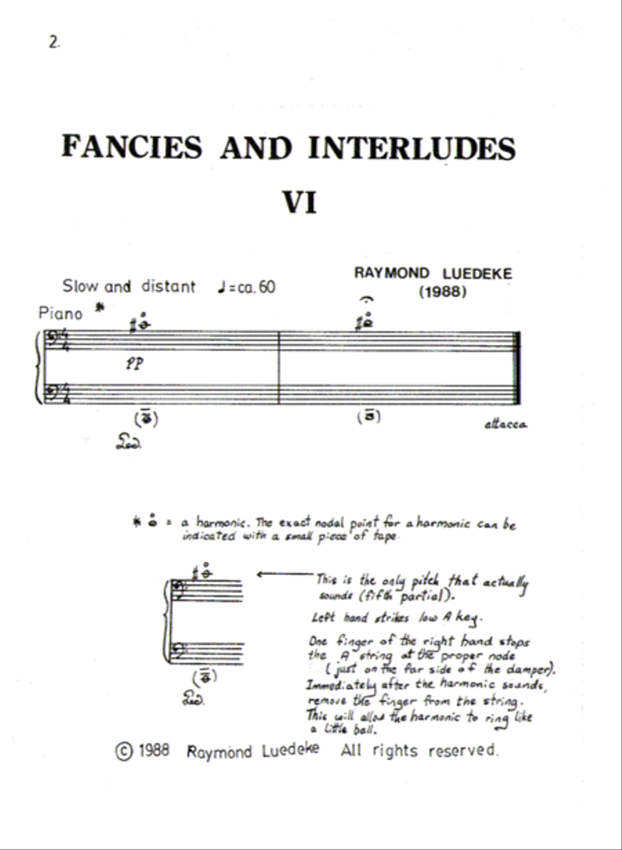 [Luedeke] Fancies and Interludes VI Violin Solo scores gallery preview page 4