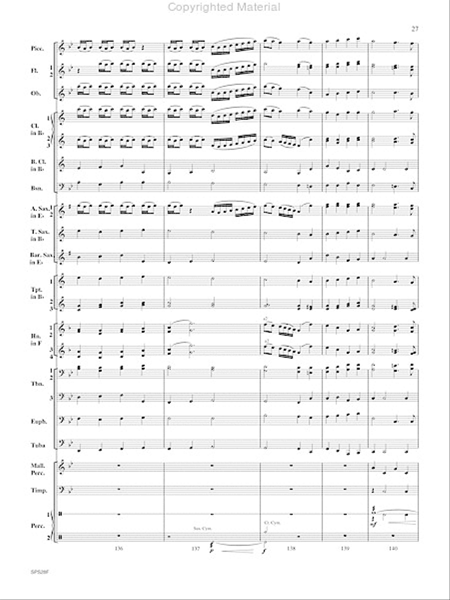Holiday Portraits Holiday Portraits Concert Band scores gallery preview page 28