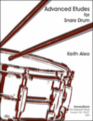 Book cover for Advanced Etudes For Snare Drum