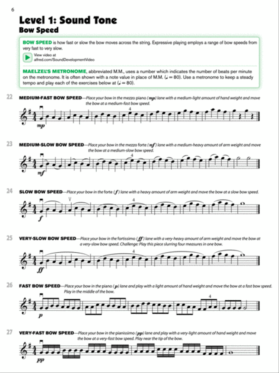 Sound Innovations for String Orchestra -- Sound Development Chamber Orchestra scores gallery preview page 7