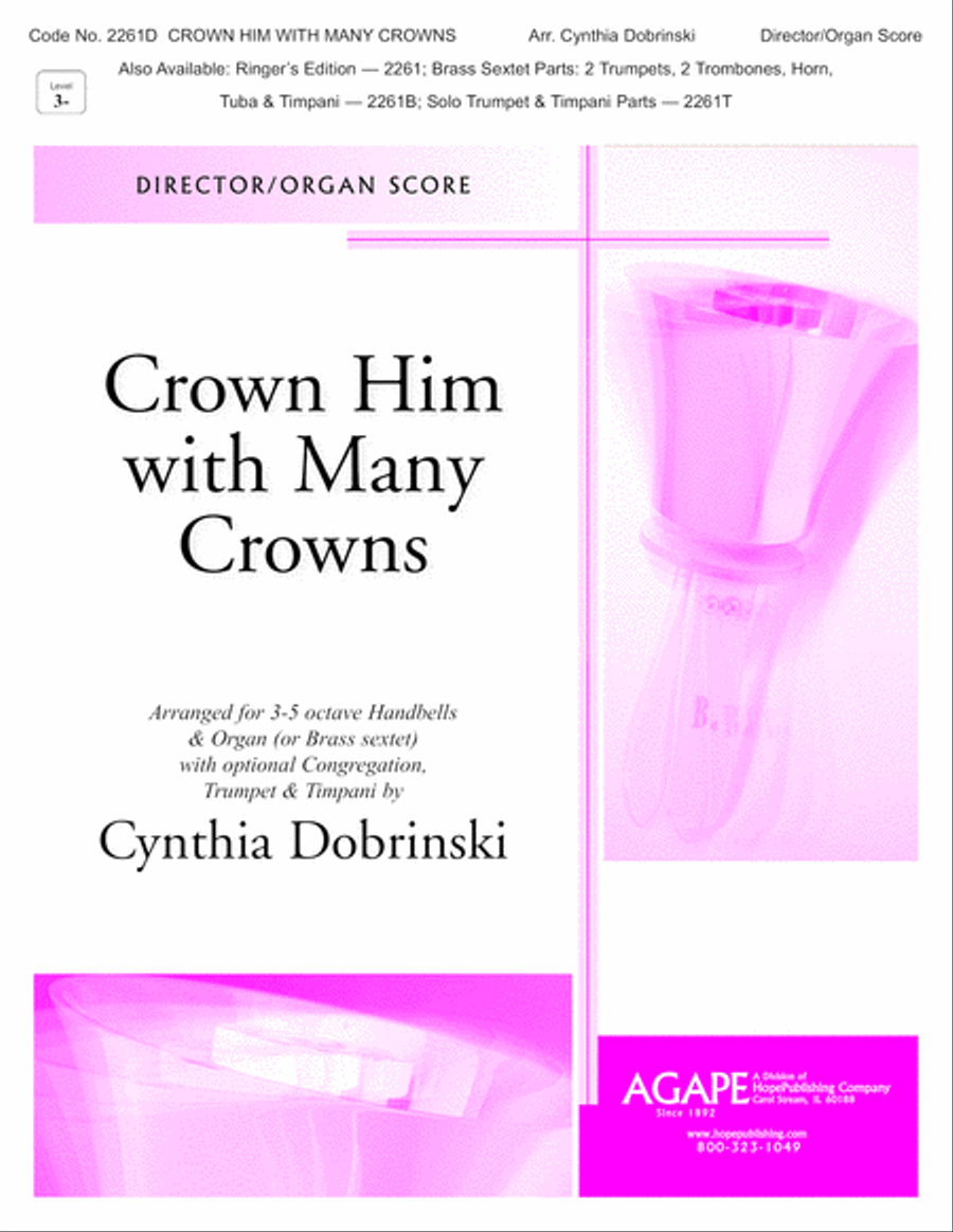 Crown Him with Many Crowns 5-Octaves scores gallery preview page 1