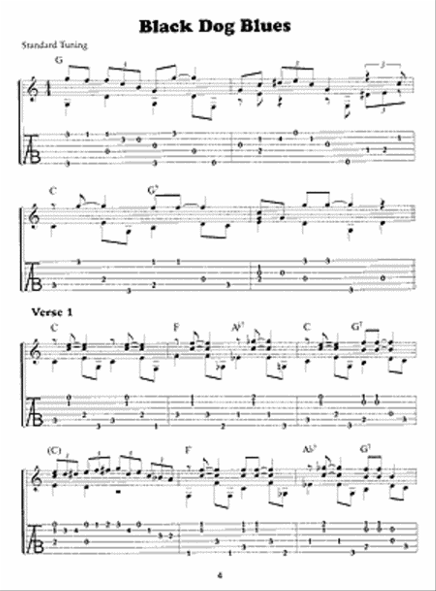The Guitar of Blind Blake Electric Guitar scores gallery preview page 3