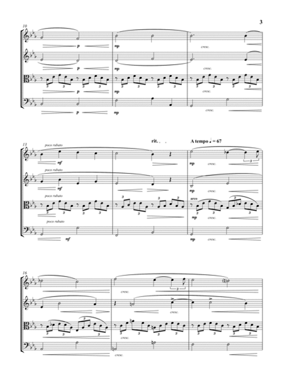 Kaldalóns: Ave Maria for String Quartet image number null