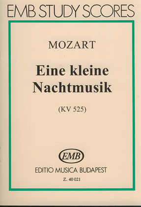 Book cover for Eine kleine Nachtmusik KV 525