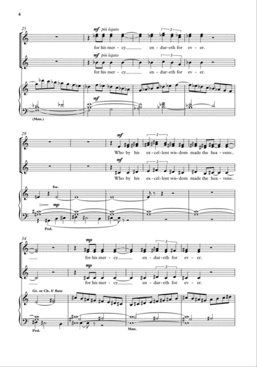 O give thanks unto the Lord SSA scores gallery preview page 4