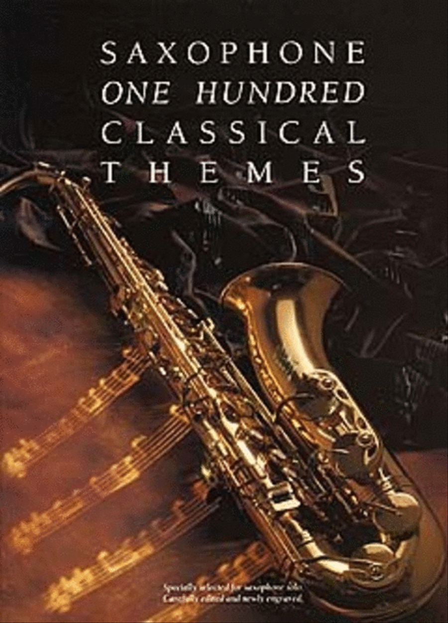 100 Classical Themes For Saxophone Saxophone Solo scores gallery preview page 1
