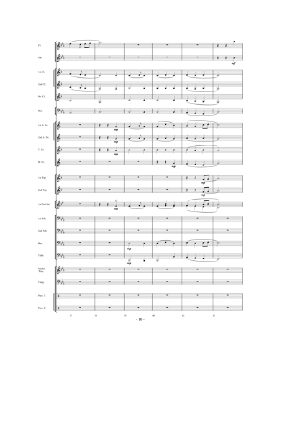 The Gift of Christmas The Gift of Christmas Concert Band scores gallery preview page 9