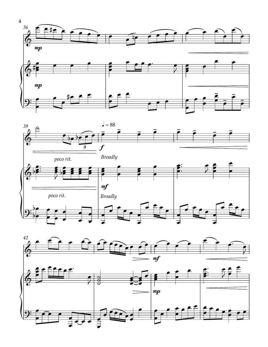 I Am a Child of God I Am a Child of God Violin Solo scores gallery preview page 4