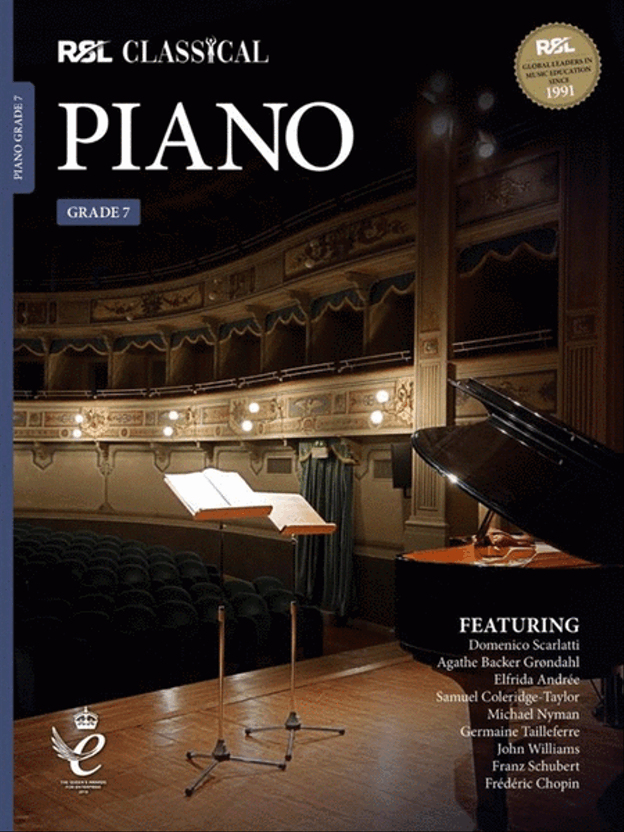 RSL Classical Piano Grade 7 (2021) Piano Solo scores gallery preview page 1