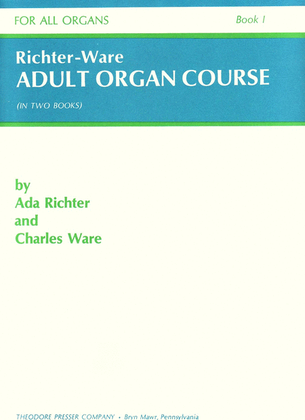 Book cover for Adult Organ Course