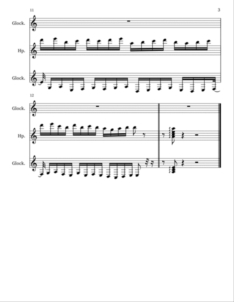 Confection 80 Percussion scores gallery preview page 3