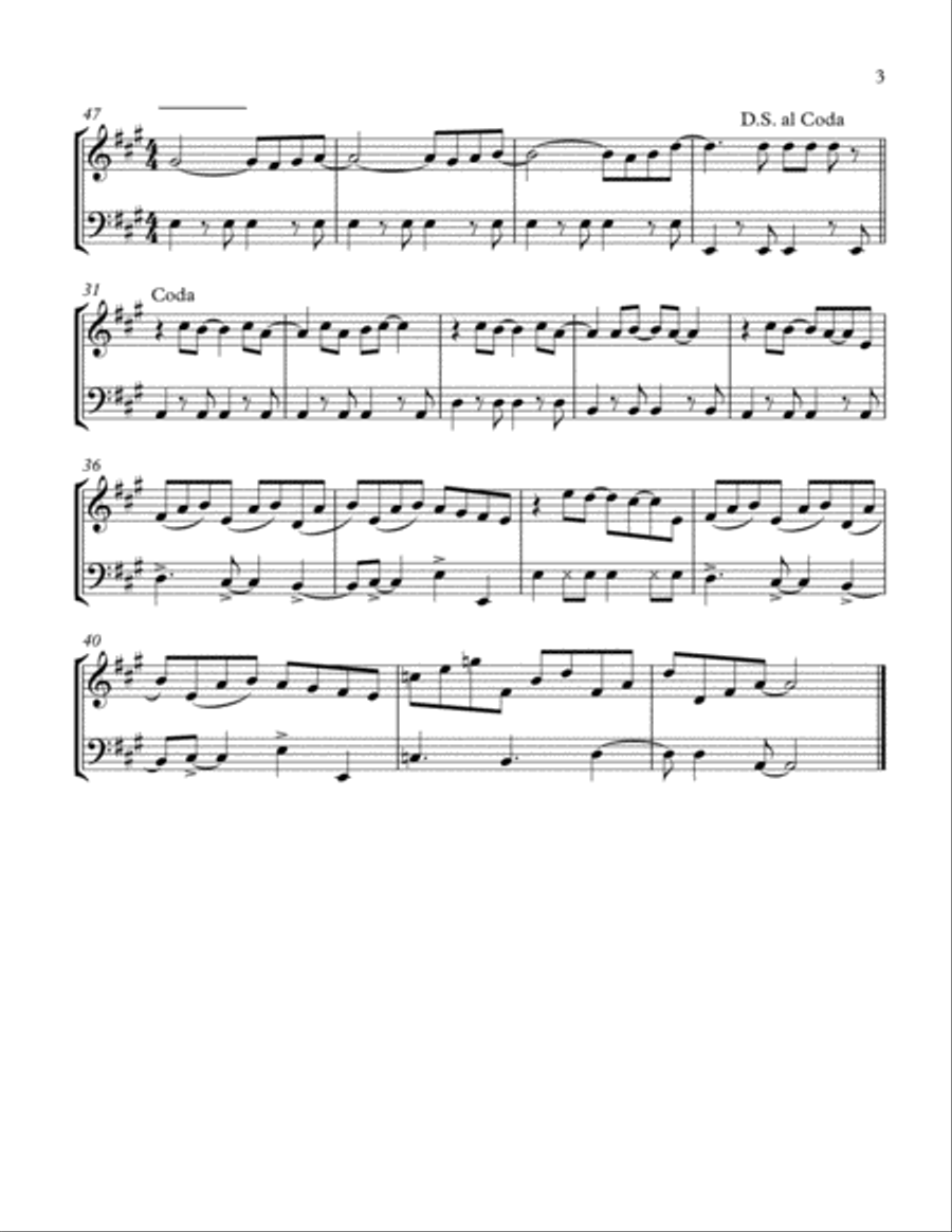 Here Comes The Sun String Duet scores gallery preview page 4