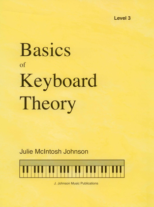 Book cover for Basics of Keyboard Theory: Level III (early intermediate)