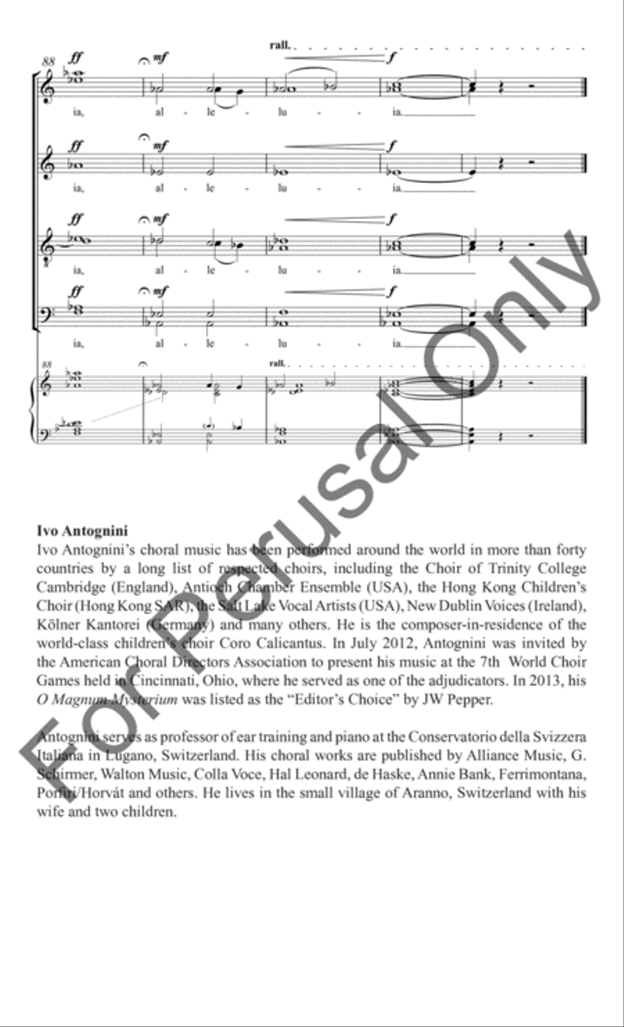 Verbum Caro Factum Est Divisi scores gallery preview page 12