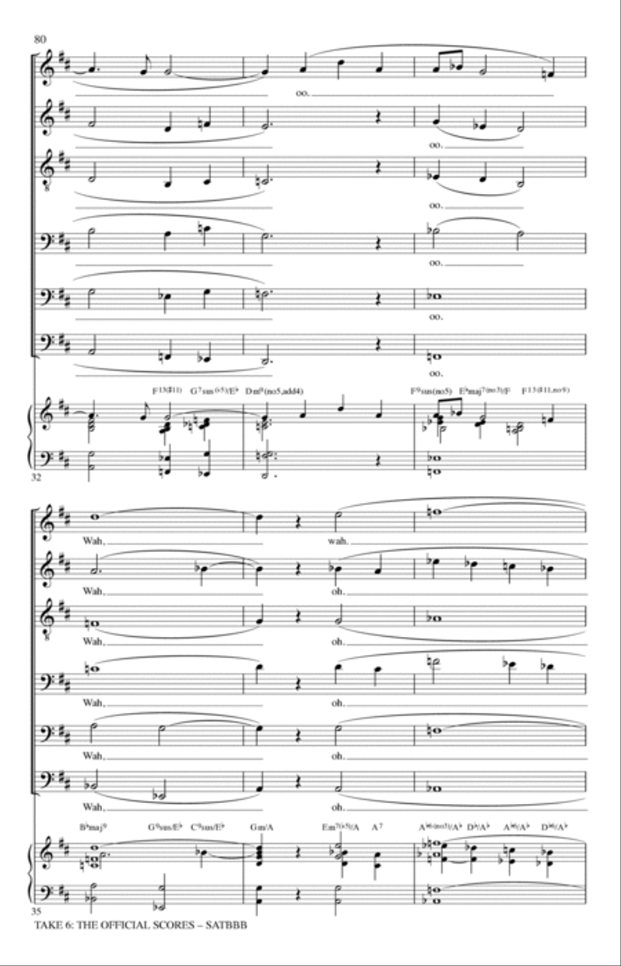 A Quiet Place A Cappella scores gallery preview page 7