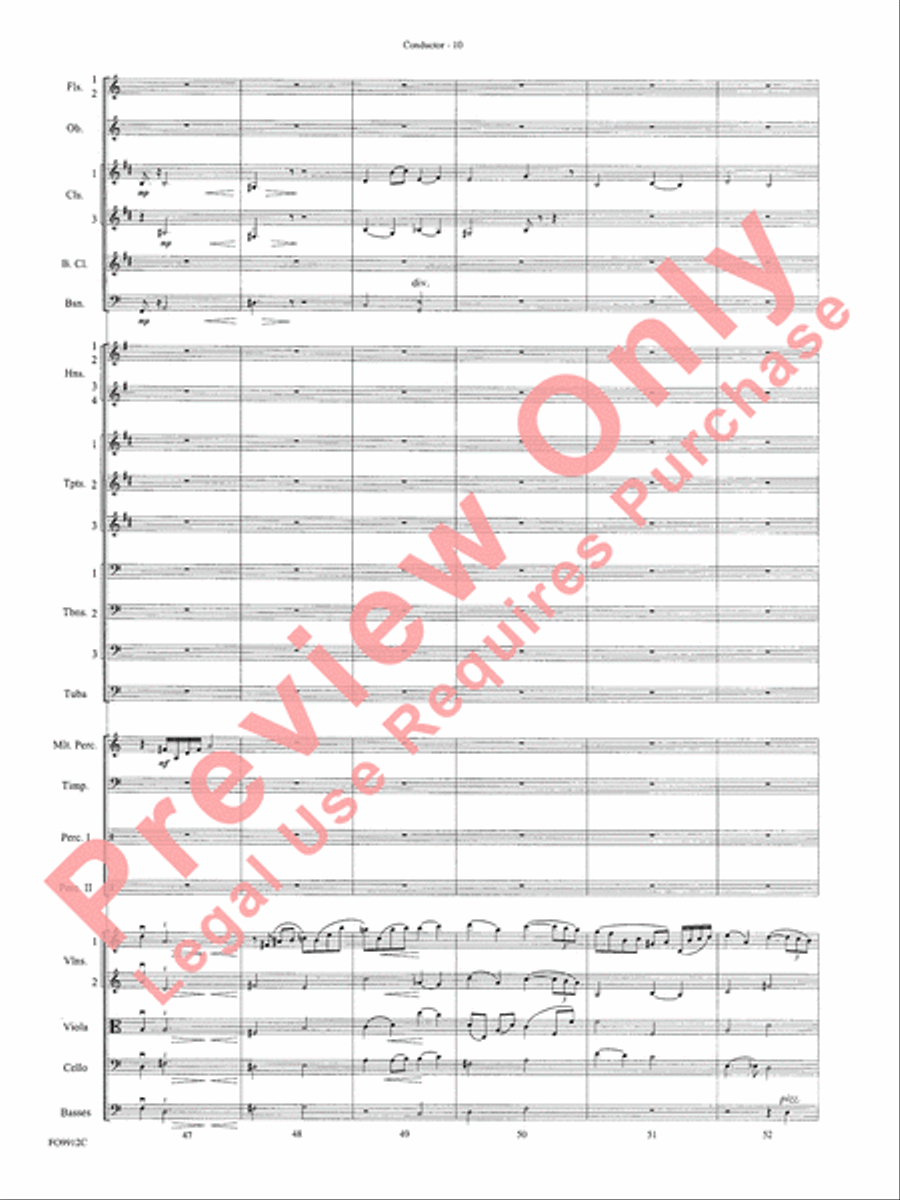 Selections from Star Wars: Episode I The Phantom Menace Full Orchestra scores gallery preview page 12
