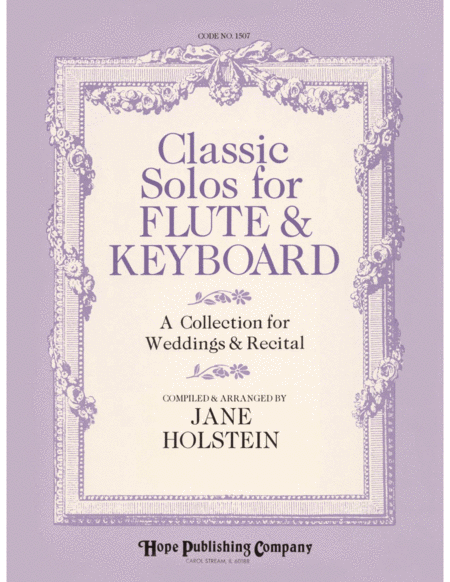Classic Solos for Flute and Keyboard-Digital Download