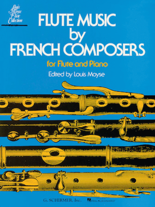 Book cover for Flute Music by French Composers