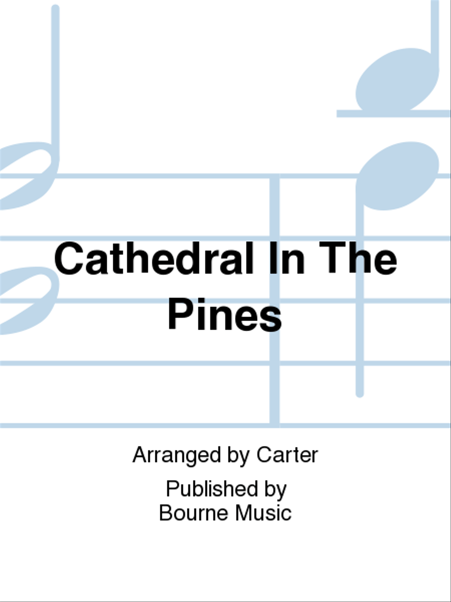 Cathedral In The Pines Marching Band scores gallery preview page 1