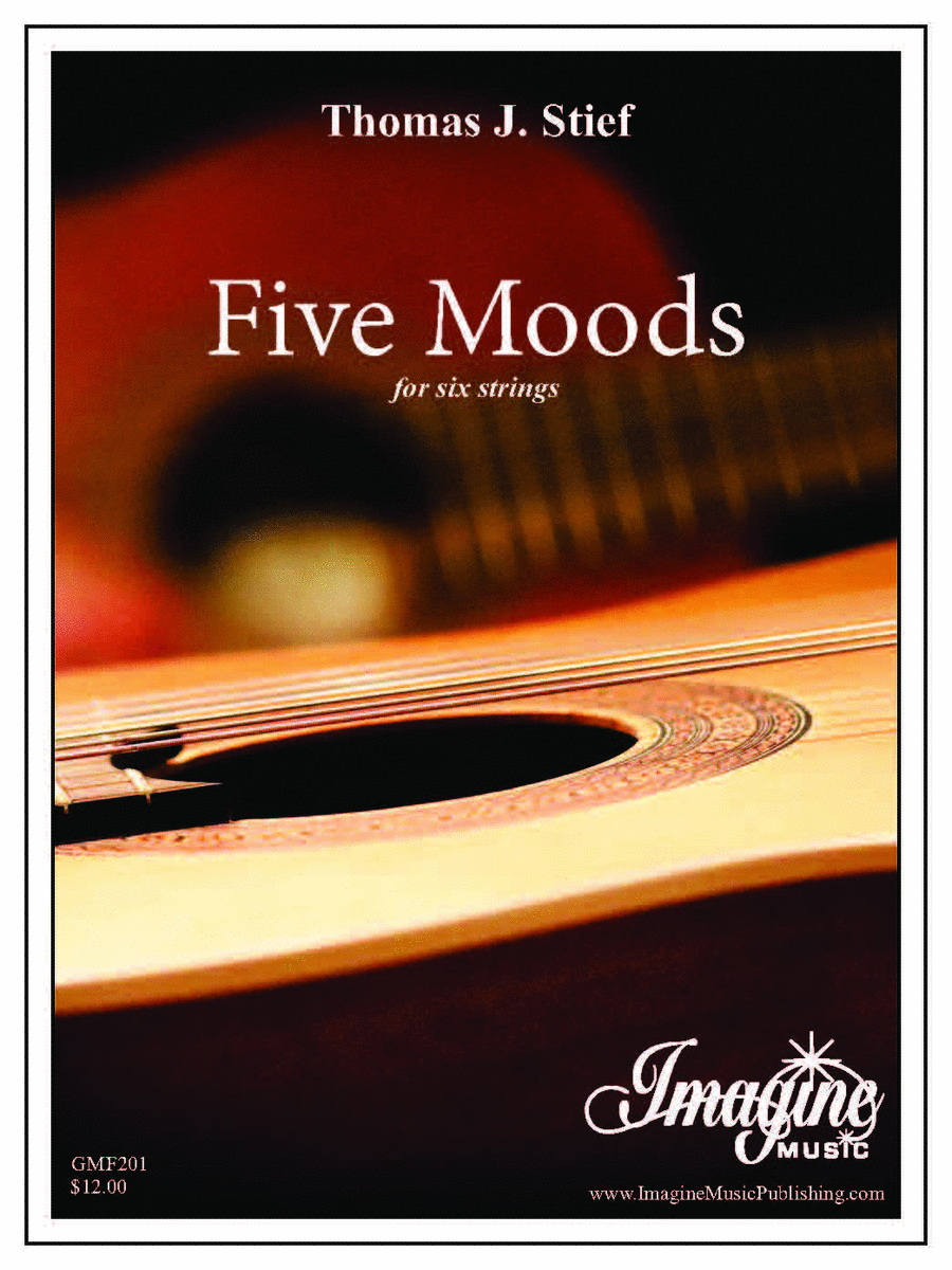 Five Moods Five Moods Guitar scores gallery preview page 1