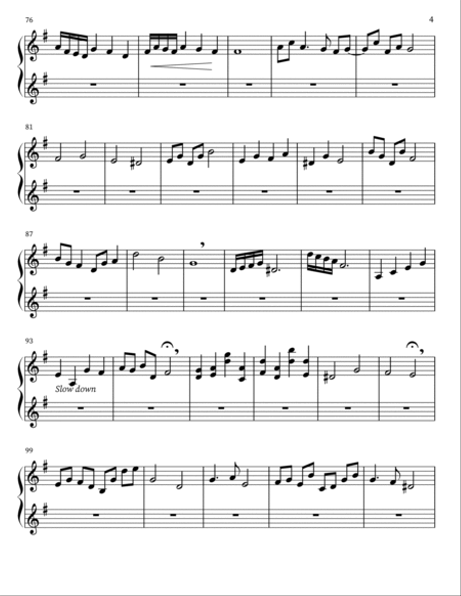 Senior's Melody Violin Solo scores gallery preview page 4