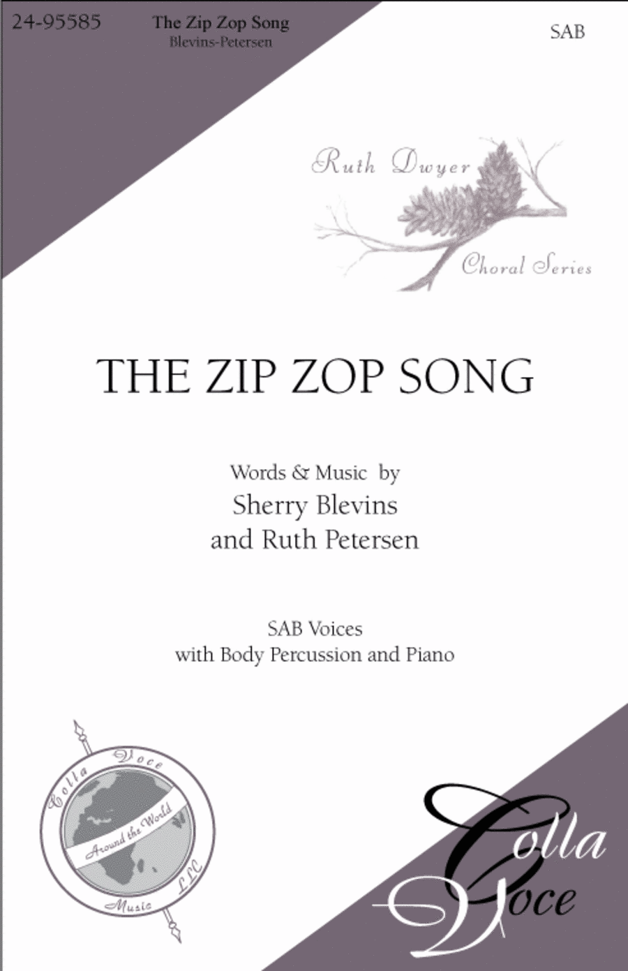 The Zip Zop Song The Zip Zop Song 3-Part scores gallery preview page 1