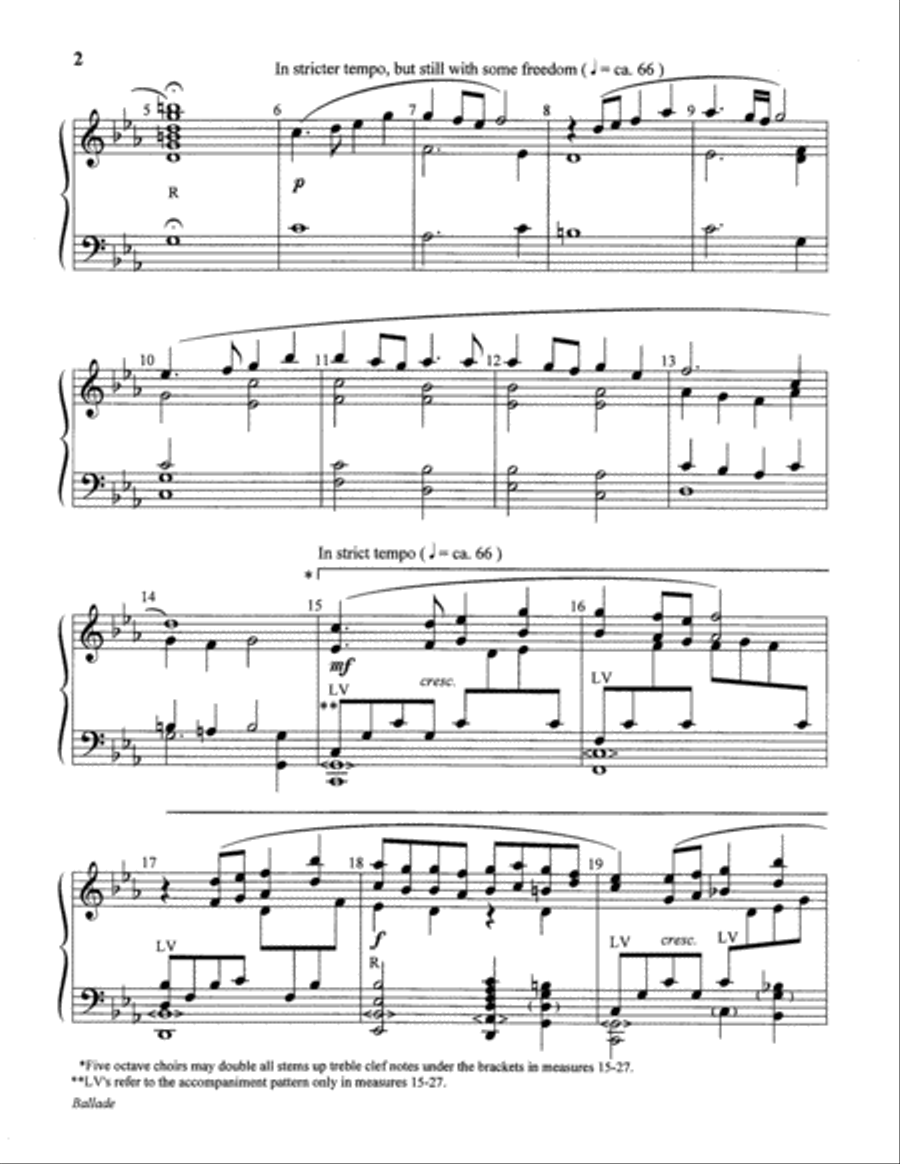 Ballade 5-Octaves scores gallery preview page 10