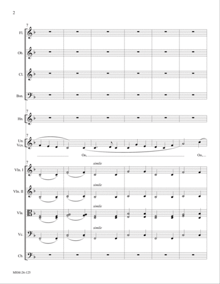 Away In A Manger Away In A Manger Unison Choir scores gallery preview page 3