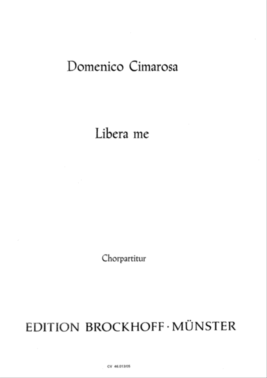 Libera me 4-Part scores gallery preview page 2