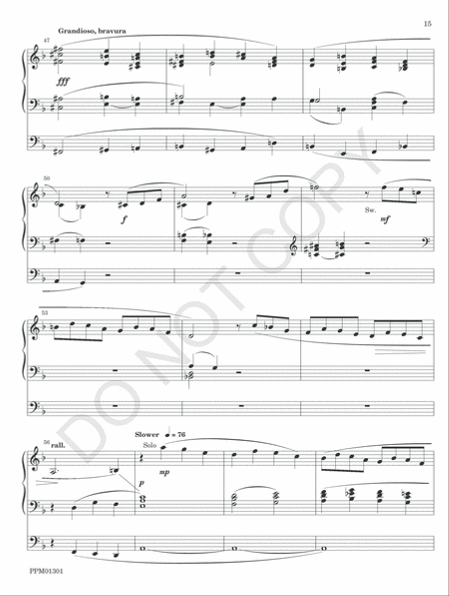 Sonata No. 2 for Organ Sonata No. 2 for Organ Organ Solo scores gallery preview page 18