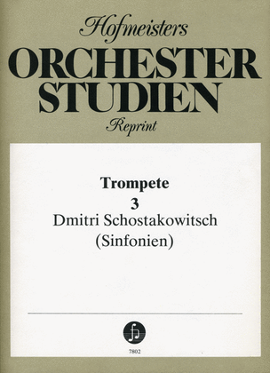 Orchesterstudien Trompete, Heft 3: Schostakowitsch