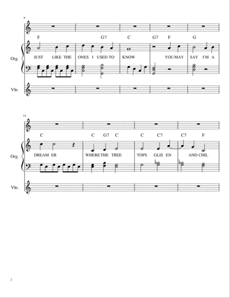 Imagine Voice scores gallery preview page 2